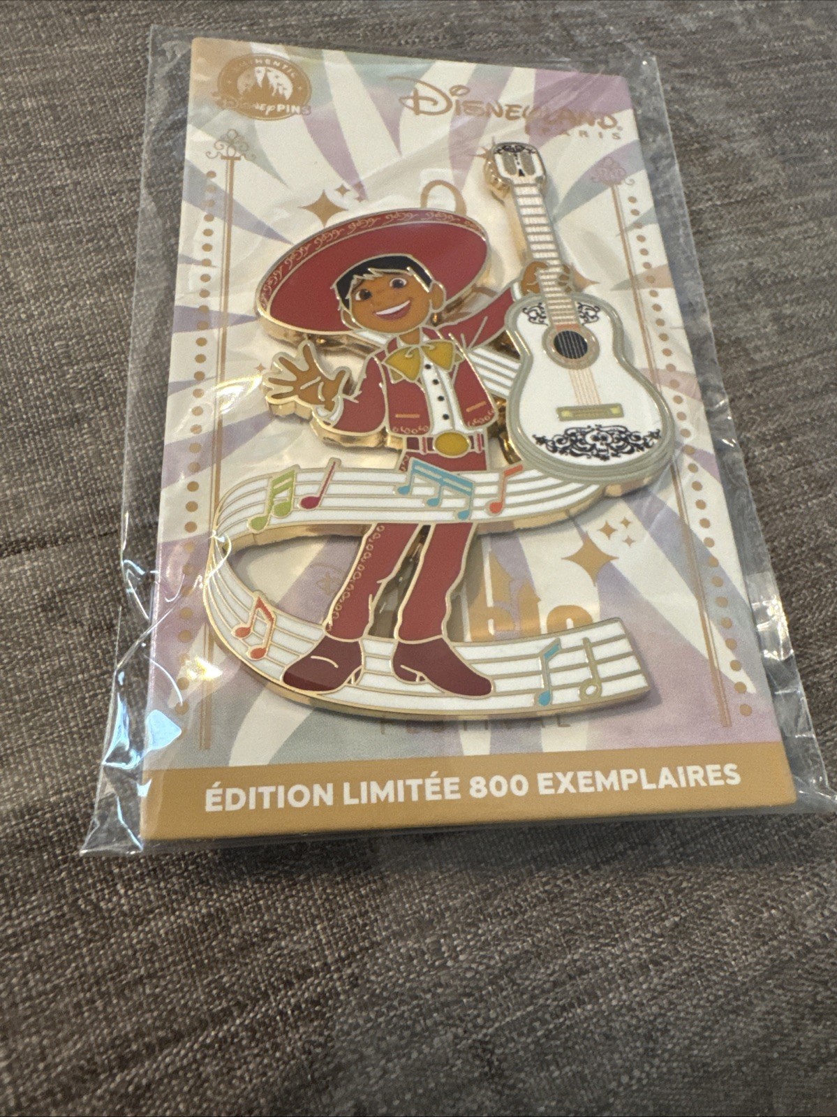 Disneyland Paris Disney DLP 2025 Music Festival Coco Miguel LE 800 Pin