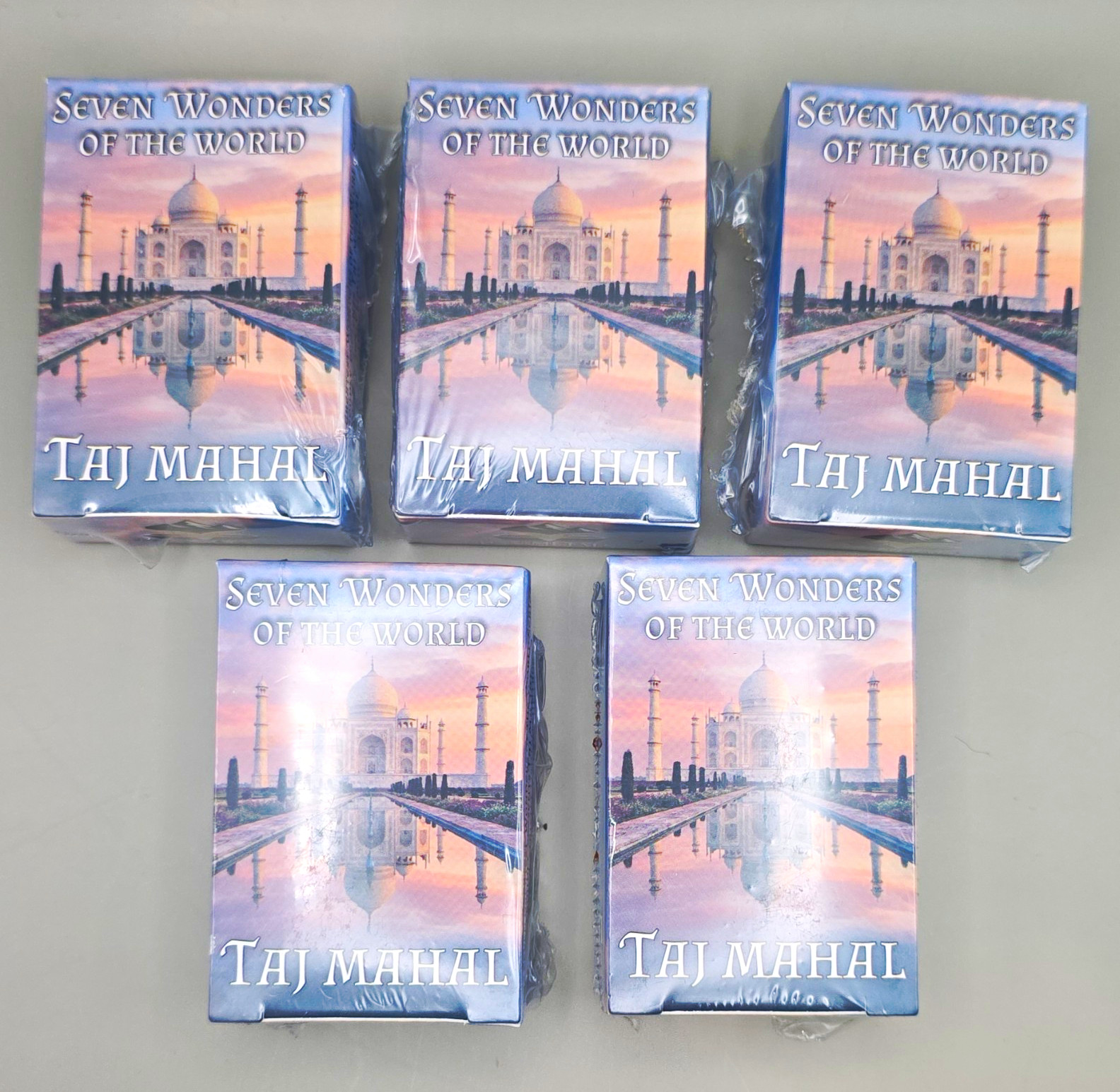 Seven Wonders of the World Taj Mahal Copper/Silver Bar Bullion Piece