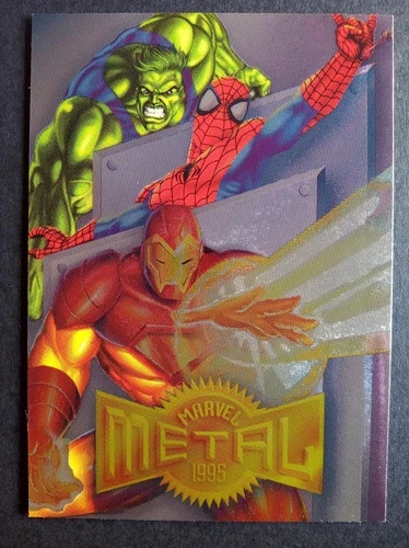 1995 Fleer Marvel Metal Cards (1-138) - You Pick -  5+ Cards NM