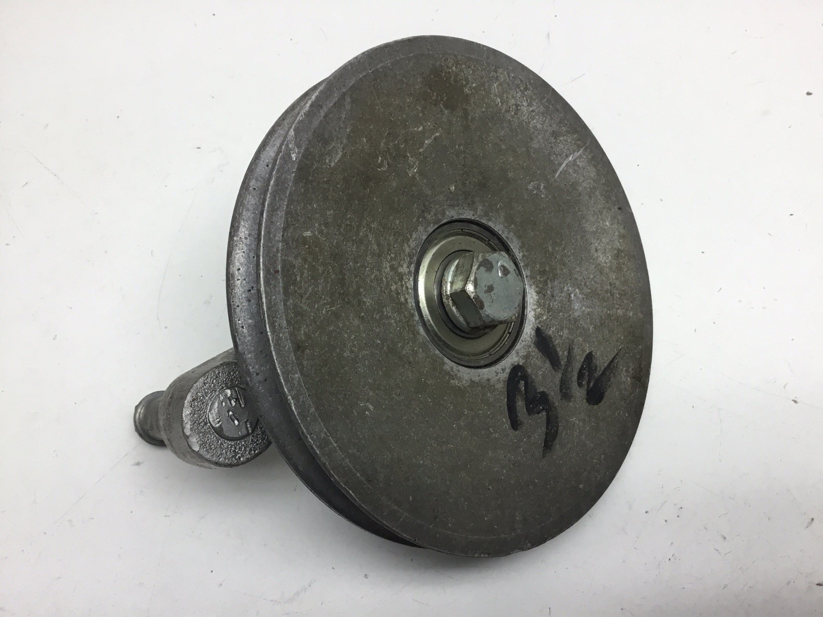 Vintage Whizzer Motorbike Clutch Pulley & Tension Arm Aluminum 