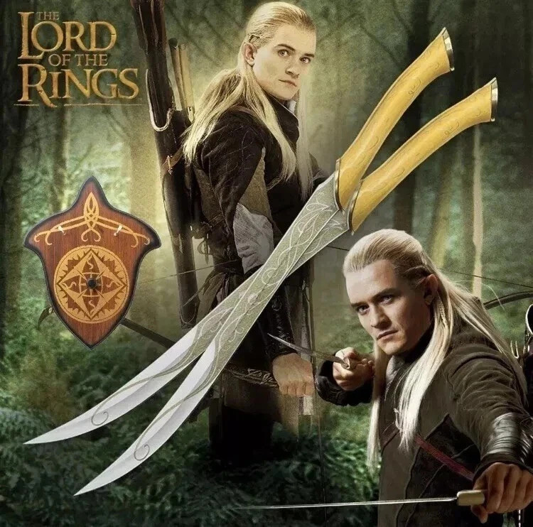 Legolas Swords | Legolas Greenleaf’s Sword Replica Duo Lord of The Rings Replica