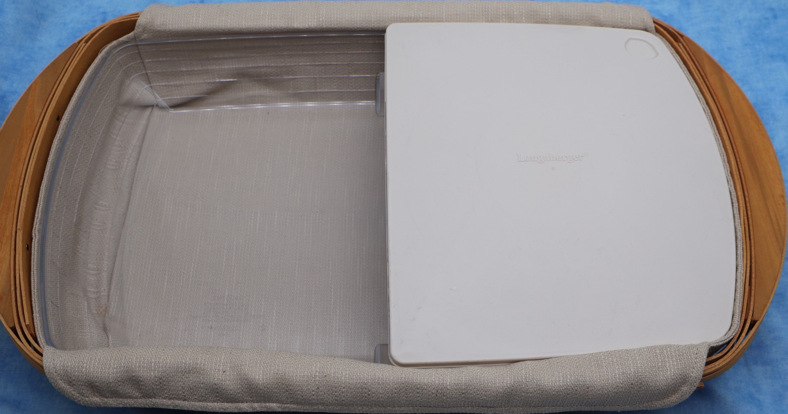 Longaberger 2008 Hostess Serve It Up Basket Liner Protector Insert 12543