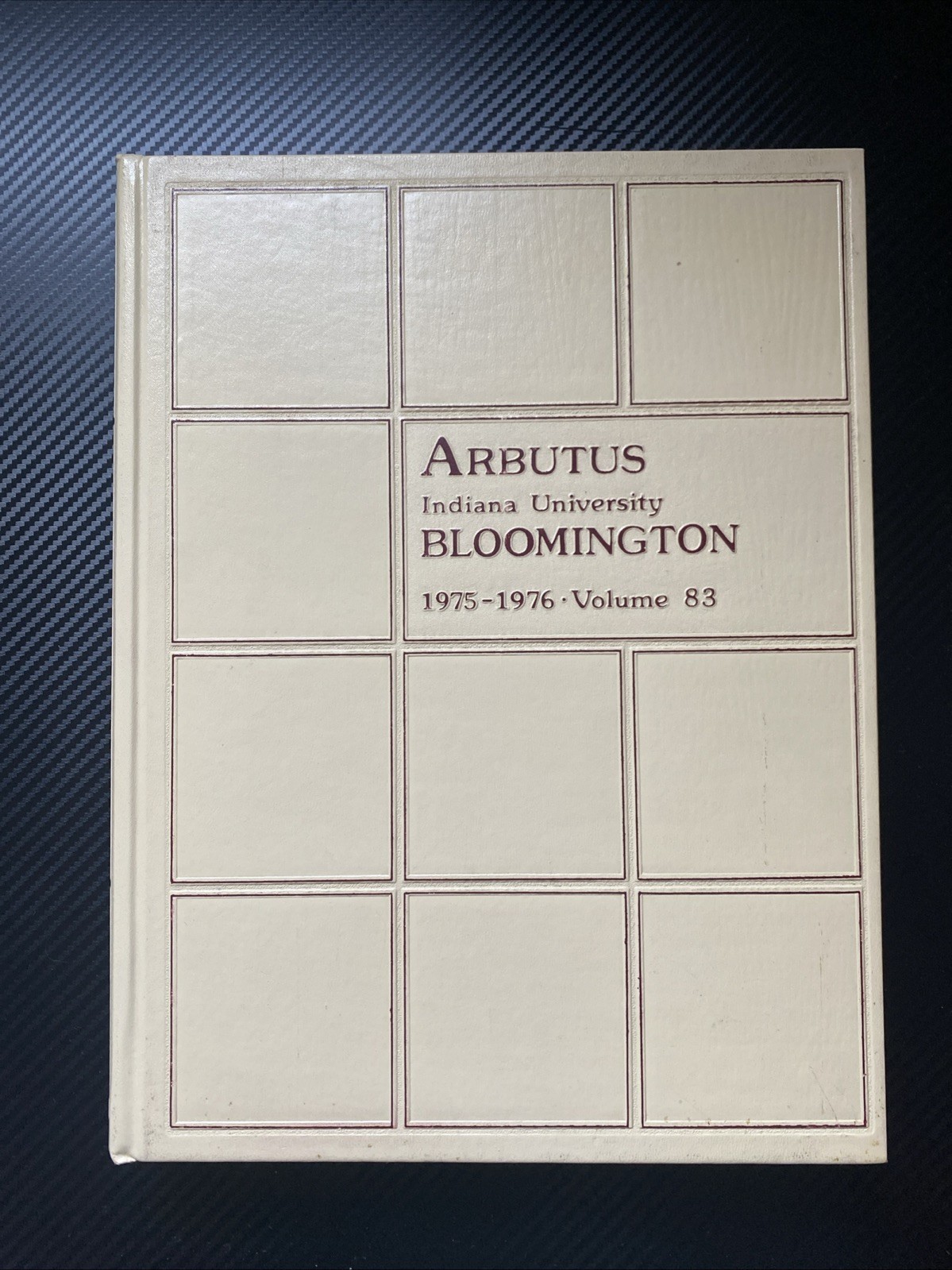 Arbutus Indiana University Bloomington 1975-1976 Vol 83 Yearbook Vintage
