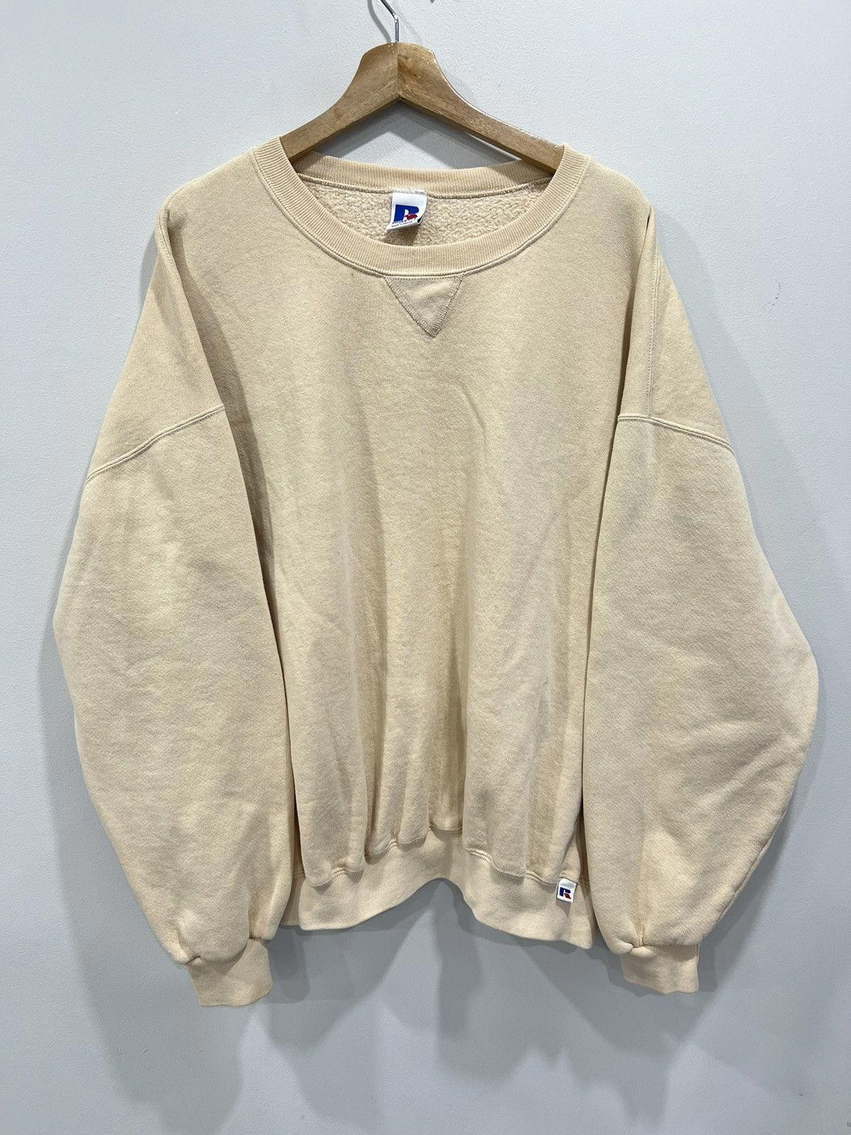 Vintage Russell Athletic Blank Sweater sweatshirt