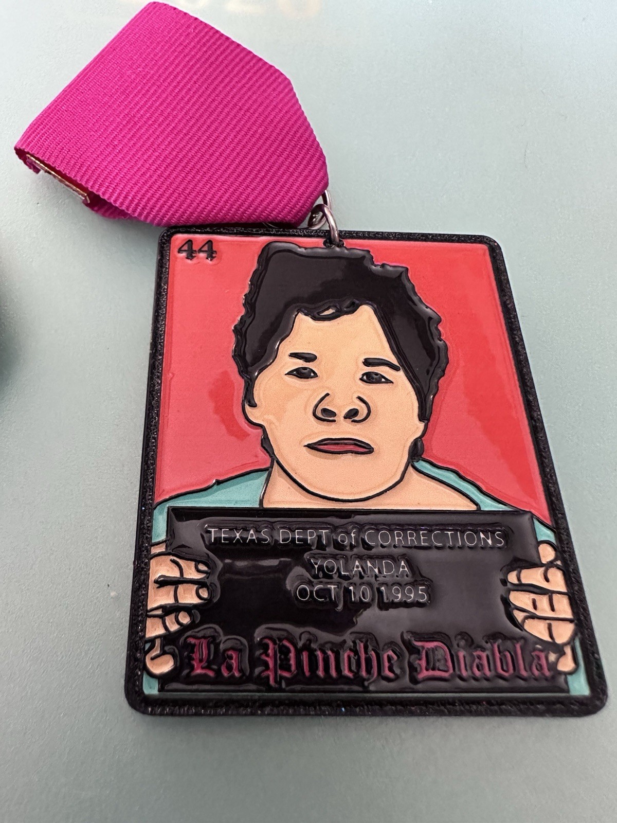 Yolanda -two sided  2.5”- FIESTA 2026 medal IMMEDIATE SHIPPING
