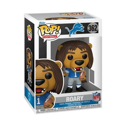 Funko Pop NFL Mascots Detroit Lions ROARY Vinyl Figure #362