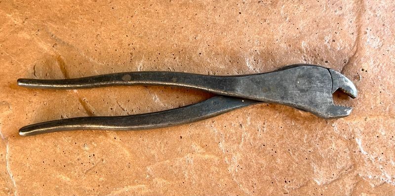 Vintage Utica Tools #524-7 Terminal Pliers USA
