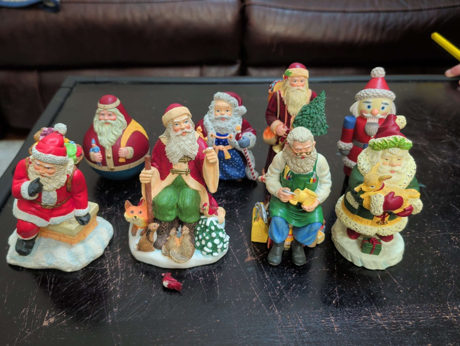 Huge Lot Of 8 Lenox Collector’s Treasury of Santas Figurines Christmas W/ Boxes Huge Lot Of 8 Lenox Collector’s Treasury of Santas Figurines Christmas W/ Boxes