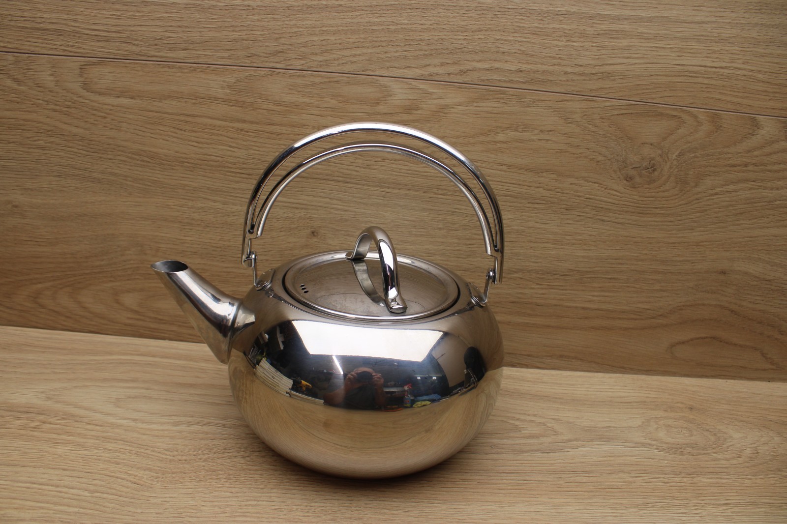 Vintage Revere ProLine 6734 Teapot Kettle 2.5 Qt Stainless Steel w/ Lid Vintage Revere ProLine 6734 Teapot Kettle 2.5 Qt Stainless Steel w/ Lid