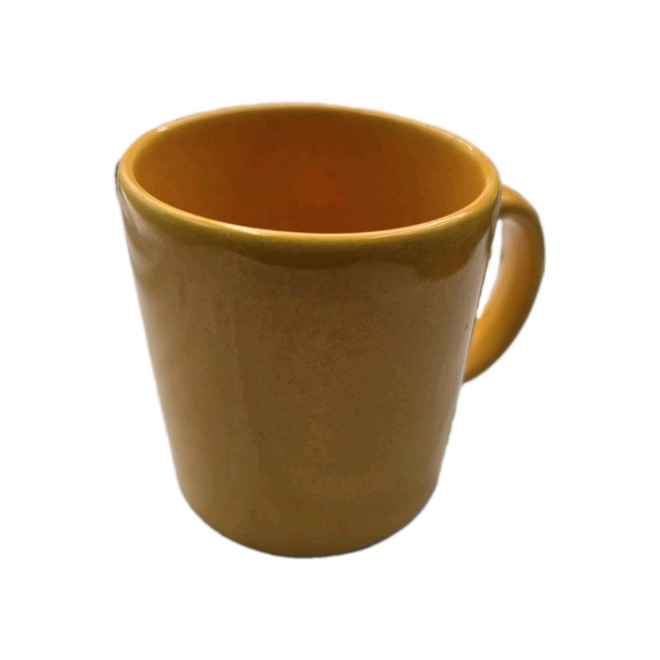 Waechtersbach Germany Yellow Ceramic Coffee Mug w/ Handle Solid Round Waechtersbach Germany Yellow Ceramic Coffee Mug w/ Handle Solid Round