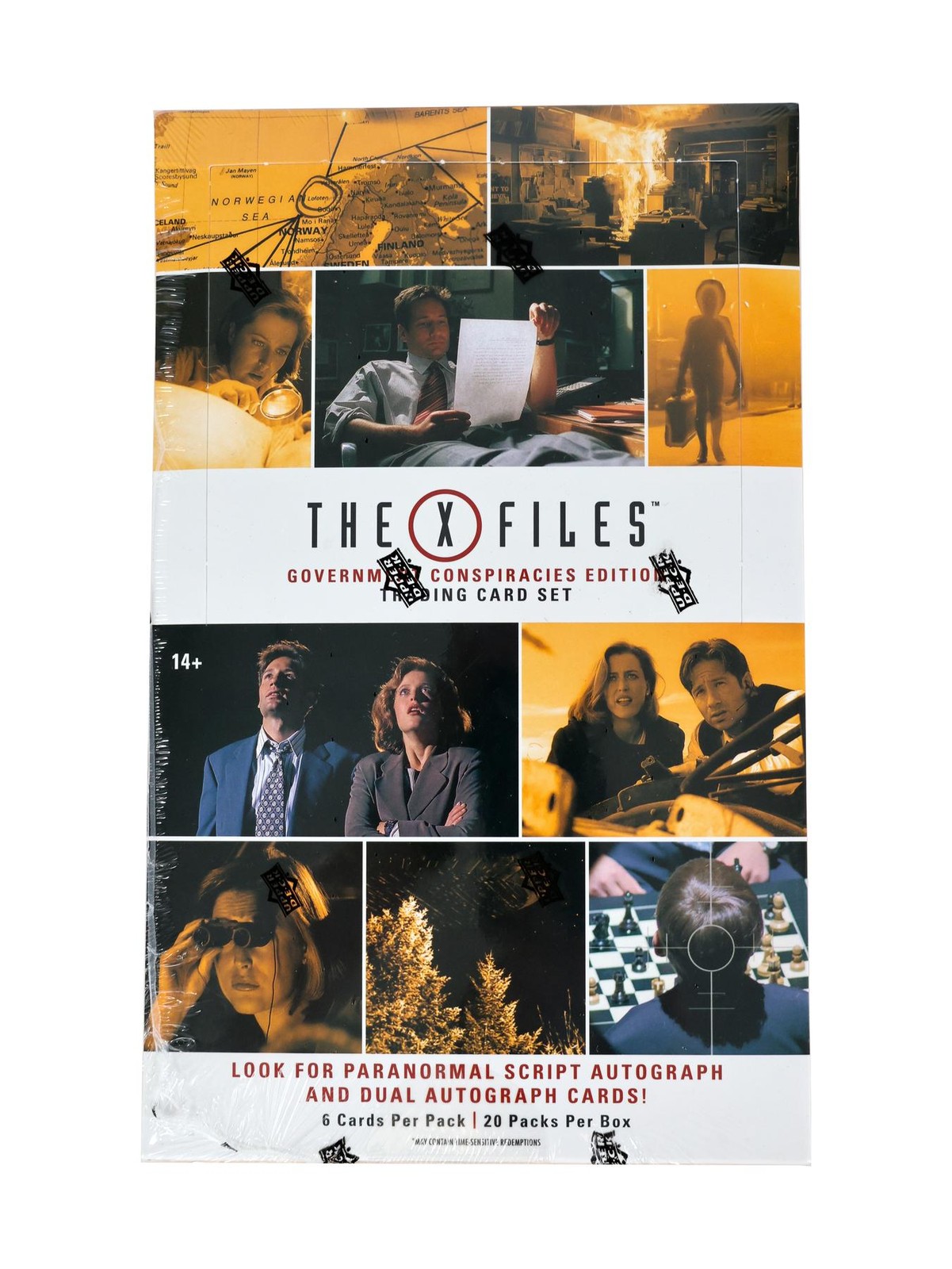 THE X-FILES: GOVERNMENT CONSPIRACIES EDITION HOBBY BOX (UPPER DECK 2025)