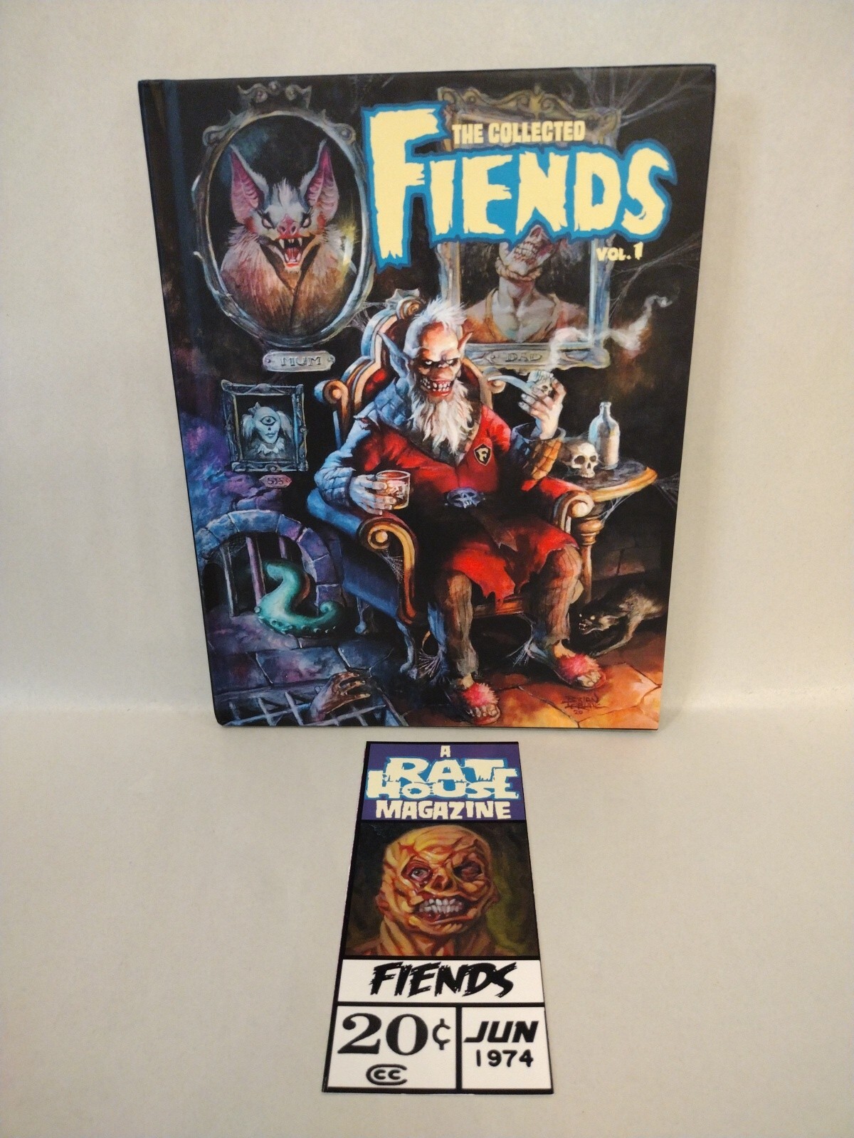 Tim Tyler\'s FIENDS Vol 1 (2020) Hardcover Signed Edition W Bookplate Monsters