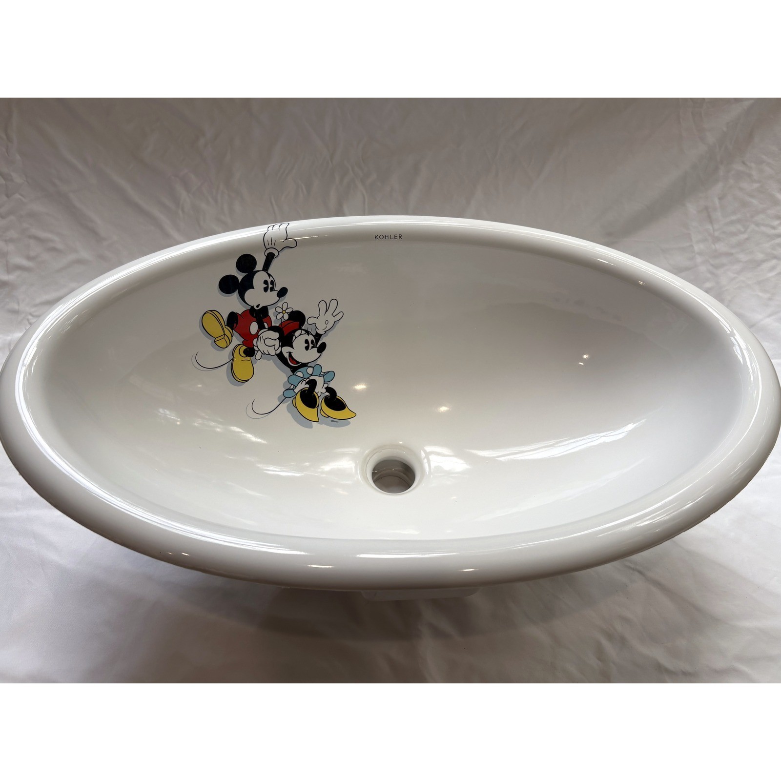 Kohler Disney Mickey Minnie Sink K-14272-D1 Playful as a Mouse Vintage RARE