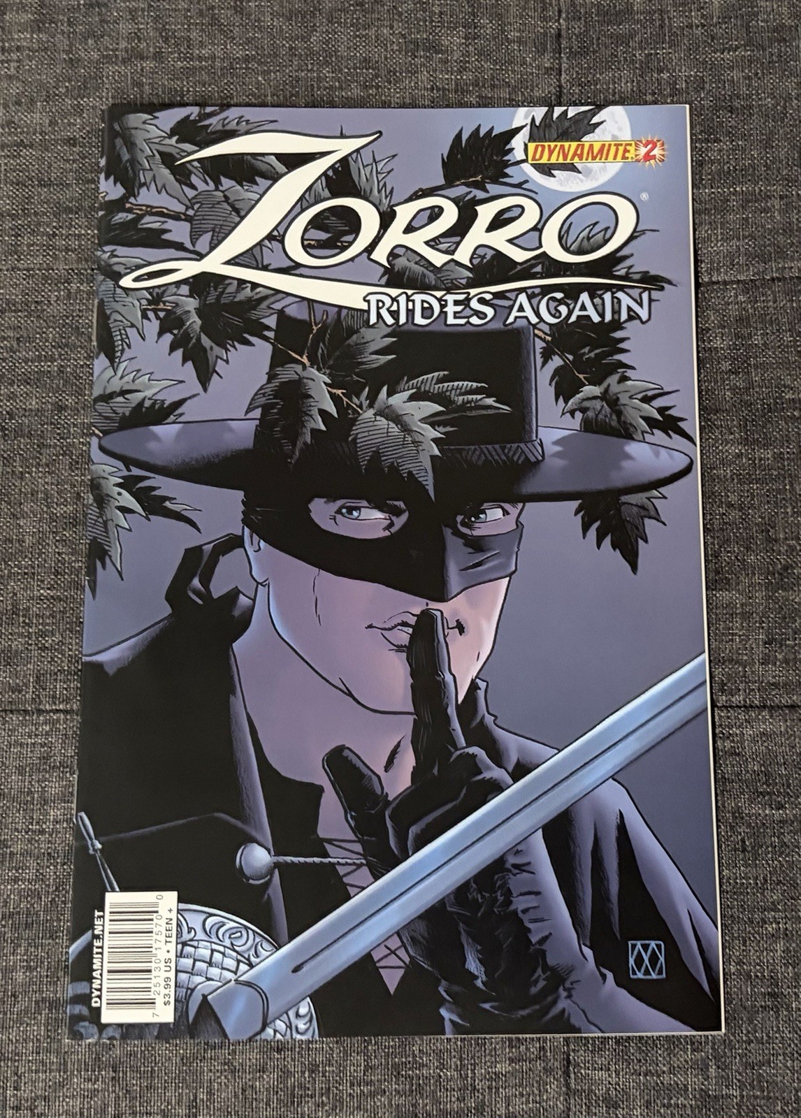 Zorro Rides Again #2 Dynamite Entertainment 2011 JCA6