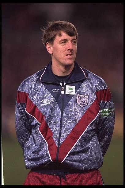 Portrait of Matthew Le Tissier of England before start of friendly- Old Photo