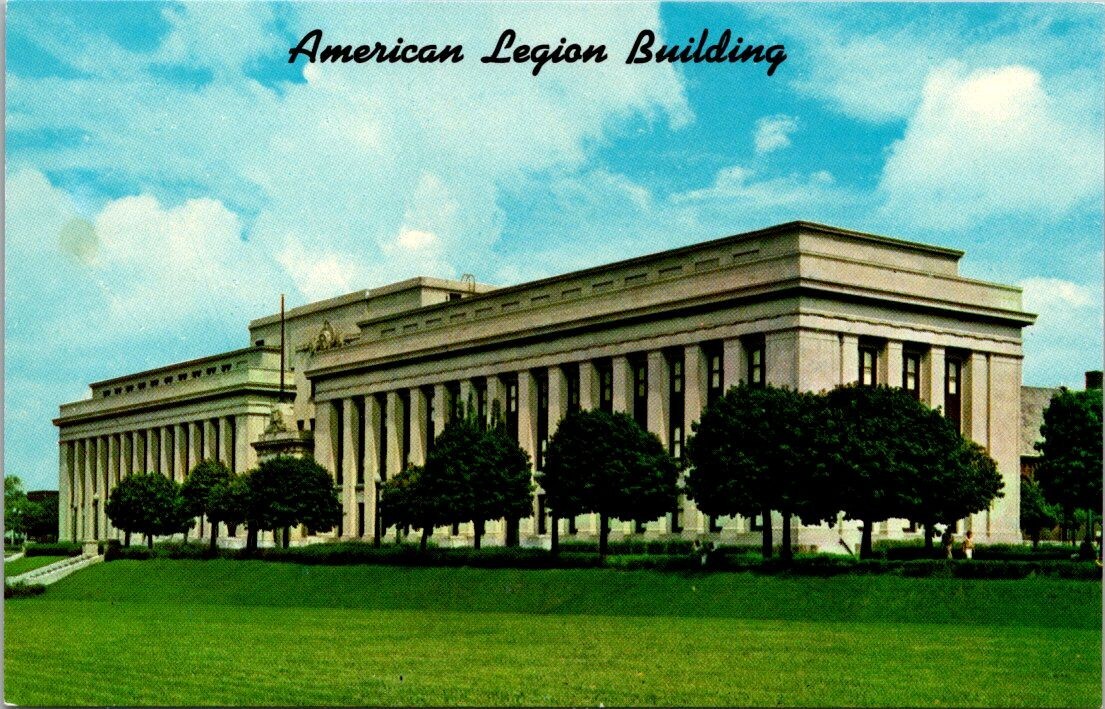 American Legion Bldg National Headquarters Indianapolis Indiana c1960 Postcard
