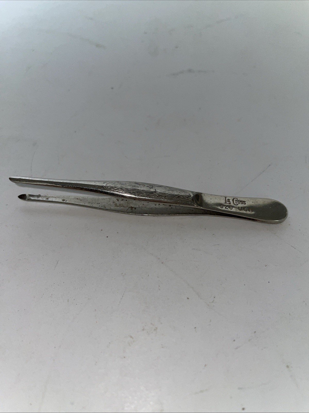 Vintage La Cross 720 Meta Slant Tip Tweezer 3 1/4 ” Vintage La Cross 720 Meta Slant Tip Tweezer 3 1/4 ”