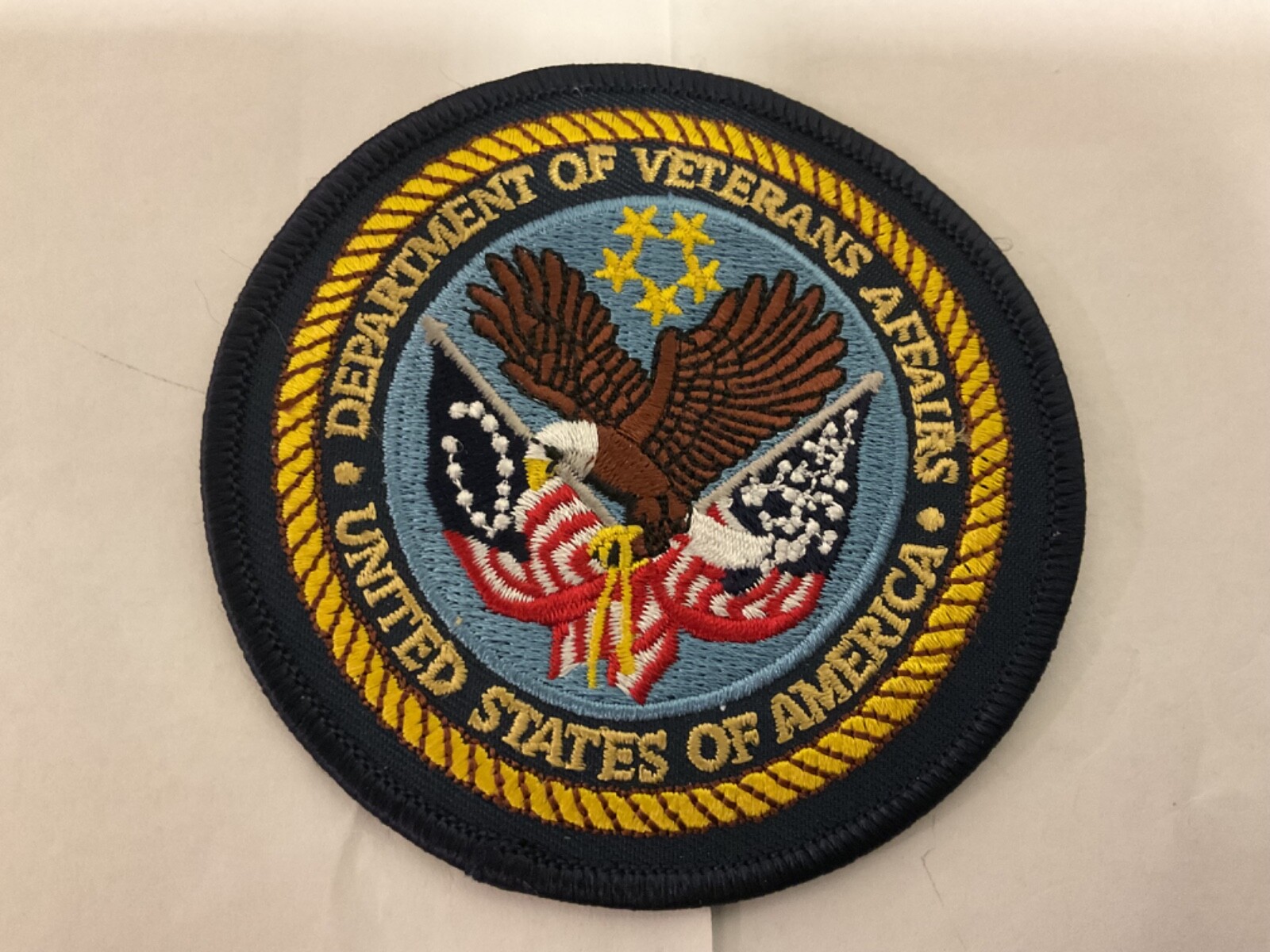 Department Of Veterans Affairs Hat,vest,jacket size collectible patch Department Of Veterans Affairs Hat,vest,jacket size collectible patch