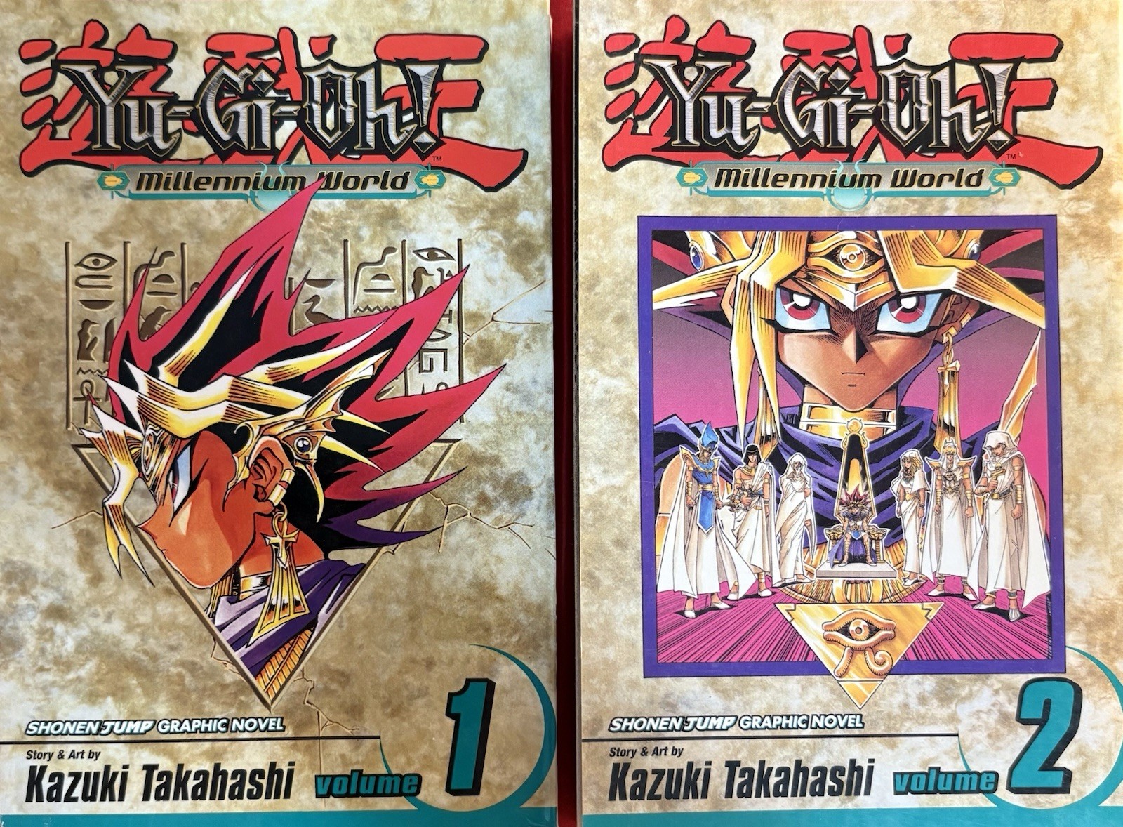 Yu Gi Oh Millinnium World Shonen Manga Graphic Volume 1-7 Set Kazuki Takahashi