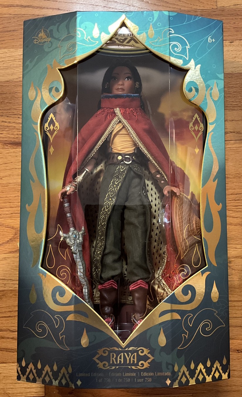 Disney D23 2026 Exclusive Limited Edition LE 750 Raya And The Last Dragon Doll