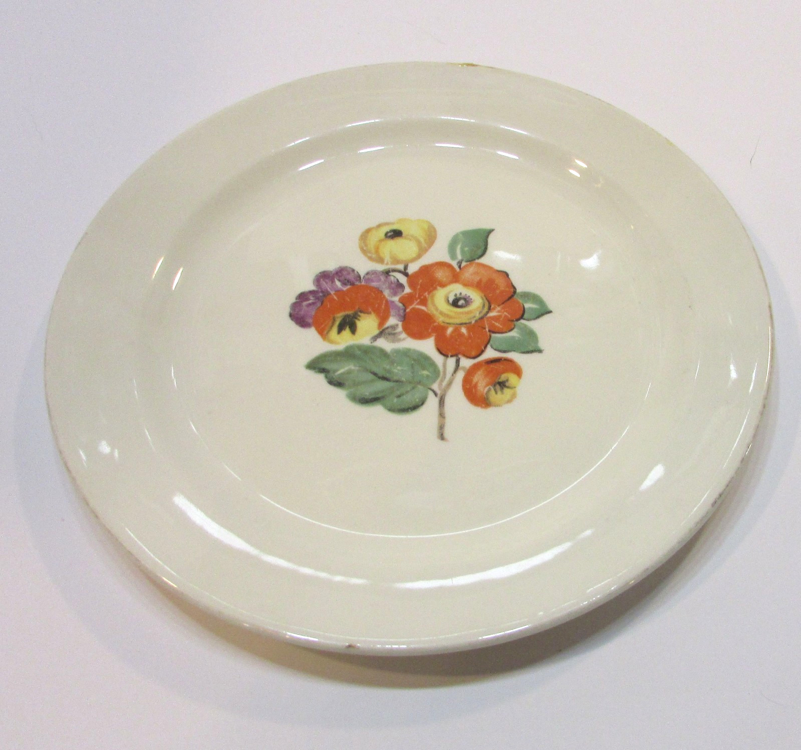Antique 1920\'s Taylor Smith and Taylor Poppy Flower Small 6-3/8\