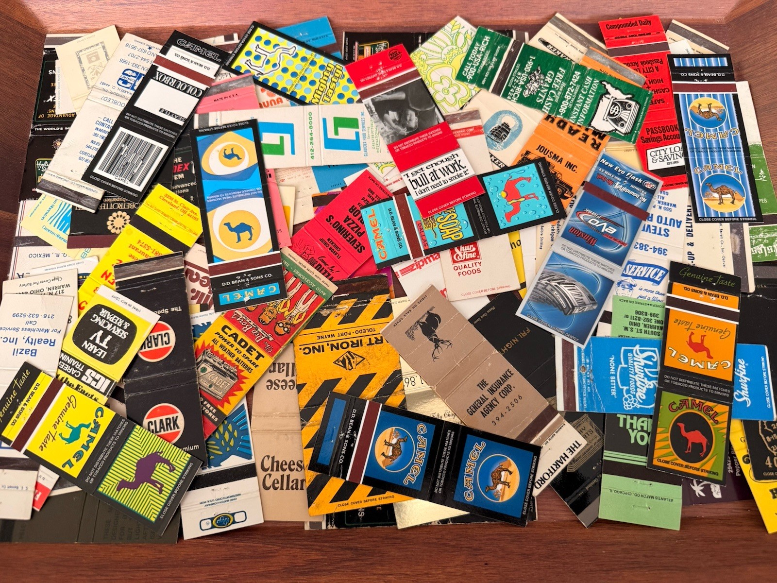 75 Lot: Vintage Matchbook Cover Collection Mixed Covers Bulk - No Matches 75 Lot: Vintage Matchbook Cover Collection Mixed Covers Bulk - No Matches