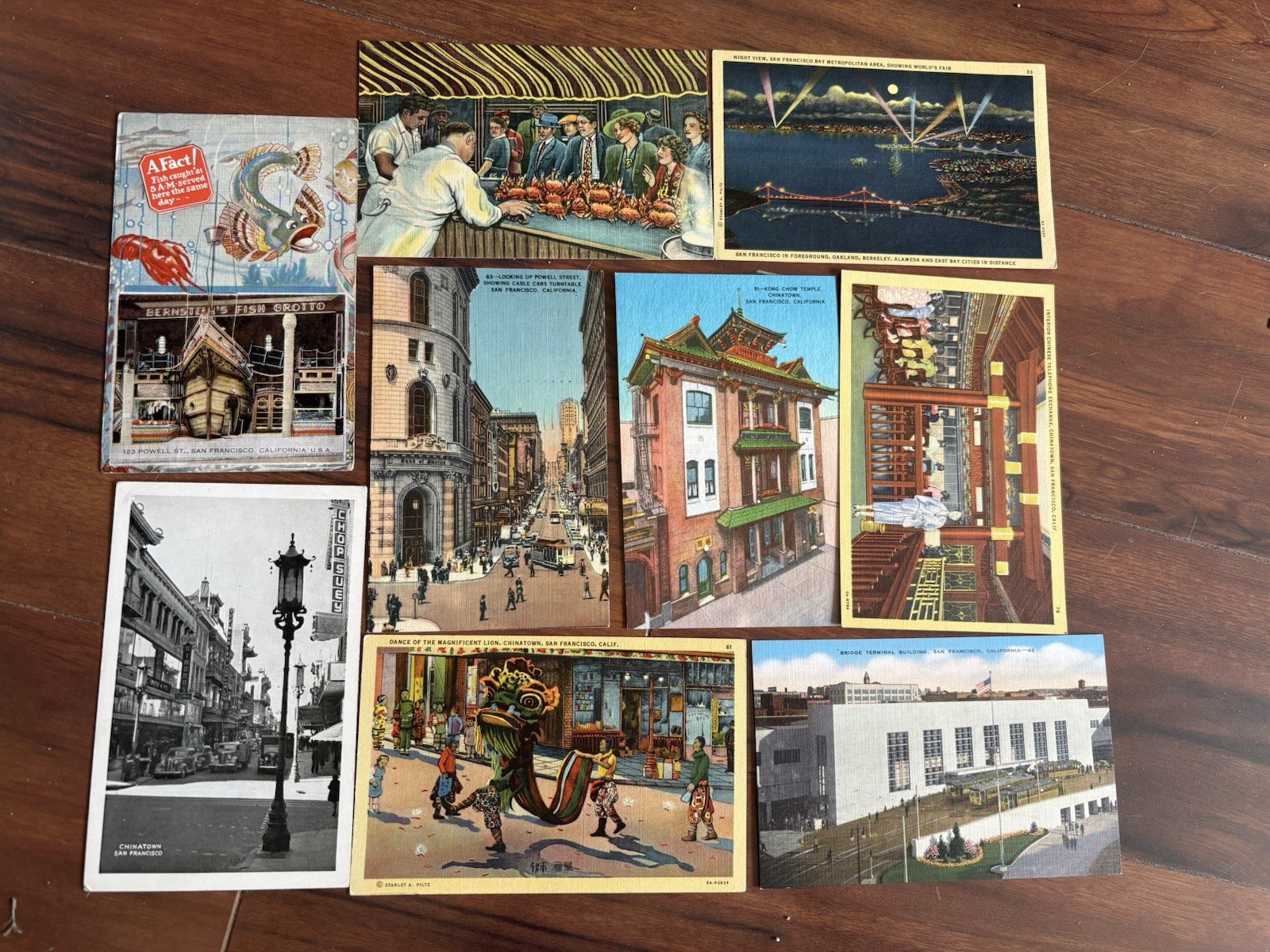 San Francisco , Calif Postcards 29 Ea. Lot