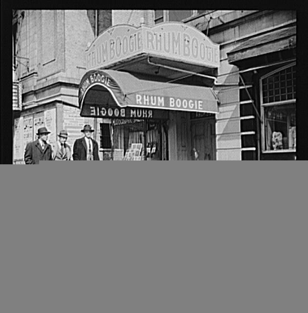 Photo:New York City Harlem 1930s Rhum Boogie Club Awning Storefront