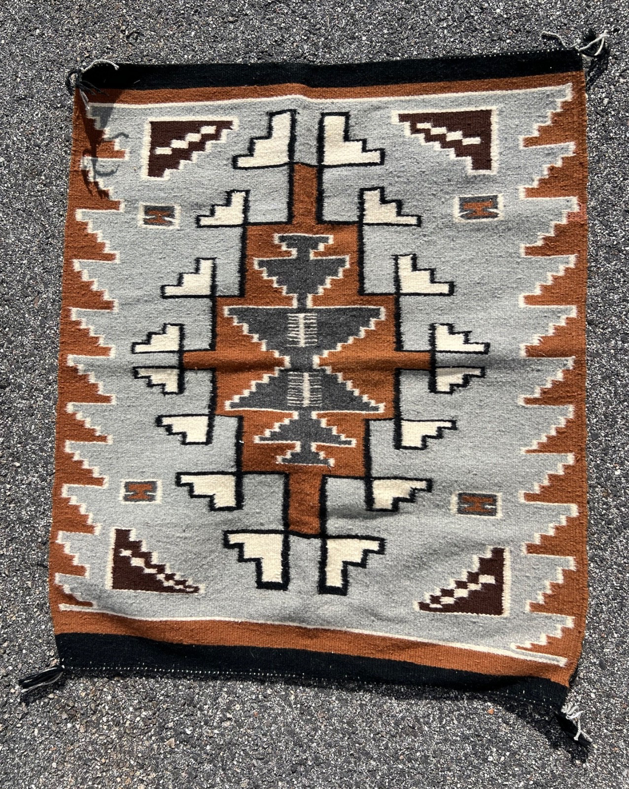 Two Grey Hills Navajo Rug. 30\