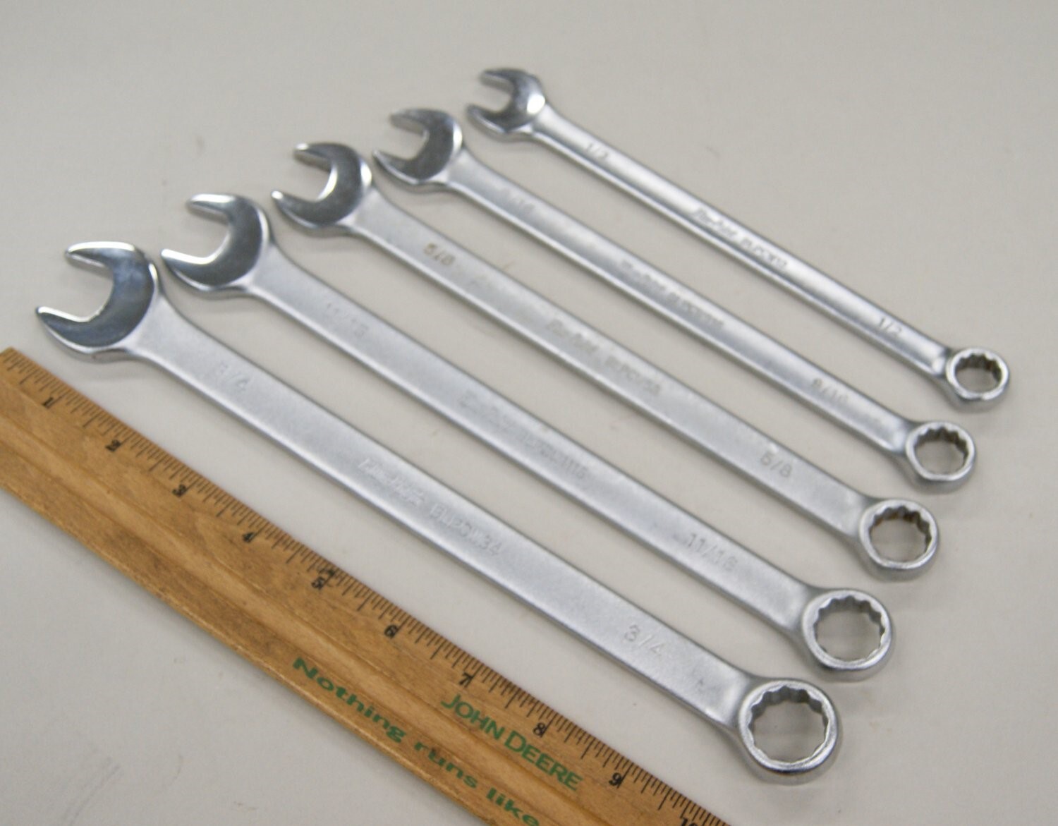 Blue-Point 5 pc 12 Point Metric Combination Wrench Set, 1/2 to 3/4 inch, SH5996 Blue-Point 5 pc 12 Point Metric Combination Wrench Set, 1/2 to 3/4 inch, SH5996
