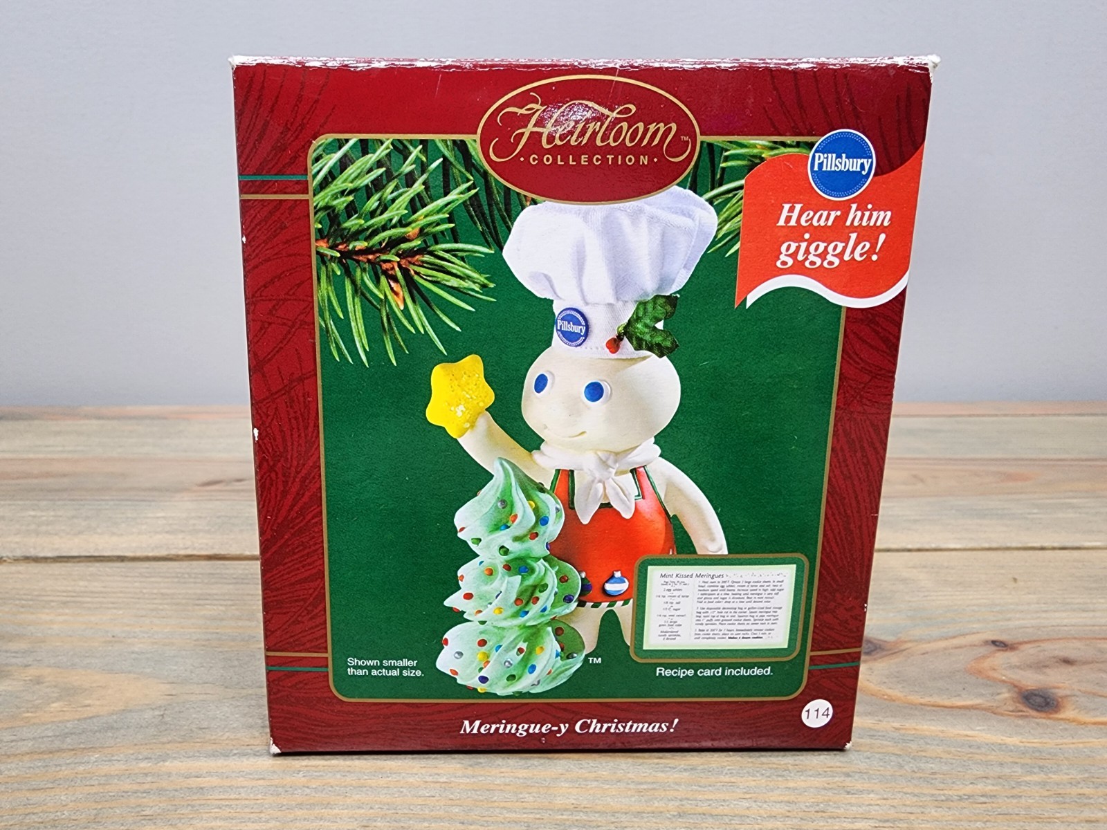 Pillsbury Doughboy Poppin\'Fresh Sound Heirloom Ornament 2003 Pillsbury Doughboy Poppin\'Fresh Sound Heirloom Ornament 2003