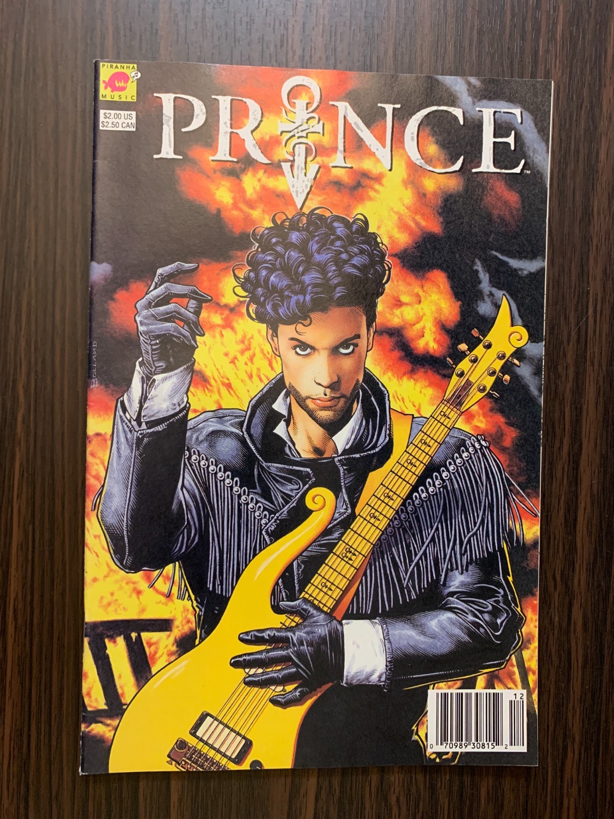 Vintage 1991 Prince Alter Ego Comic Book Issue #1 Piranha Music Press