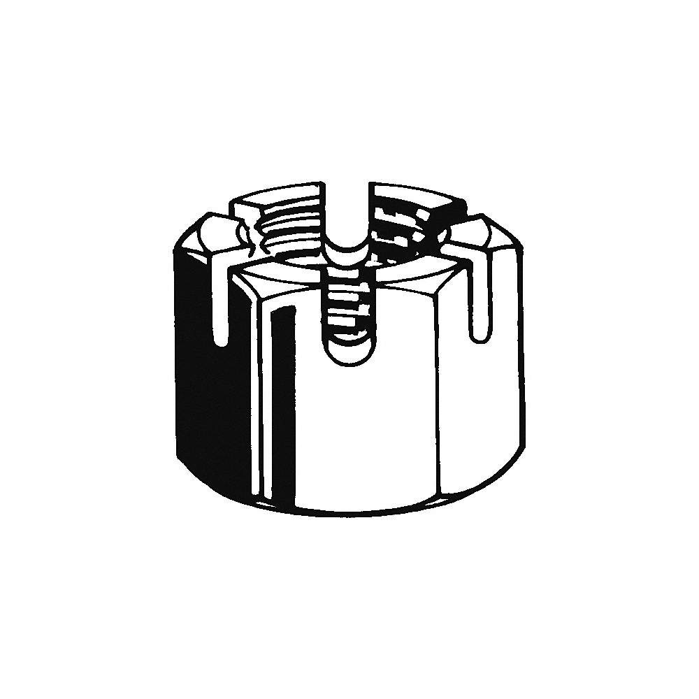 GRAINGER APPROVED U12000.075.0001 CstlNt,Pln,Stl,Grd2,3/4\