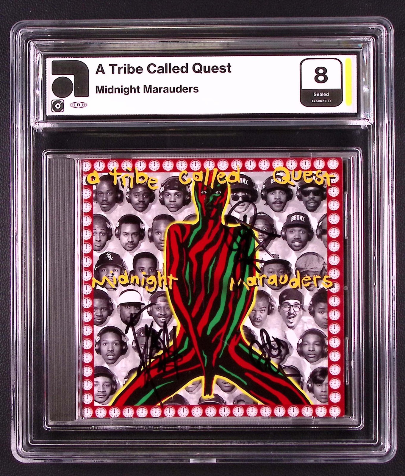 A Tribe Called Quest - Midnight Marauders - Signed: DJ Ali - Phife Dawg - Q-Tip