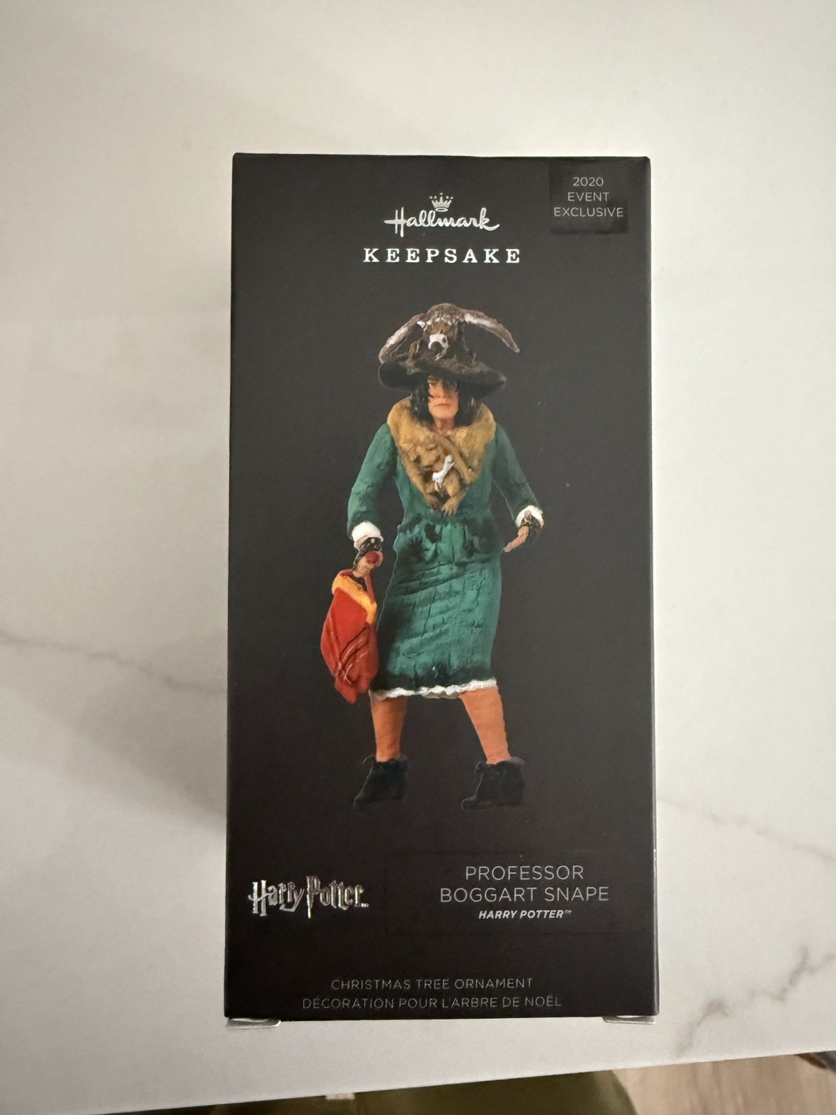 HALLMARK 2020 HARRY POTTER--PROFESSOR BOGGART SNAPE-SDCC EXCLUSIVE--RARE