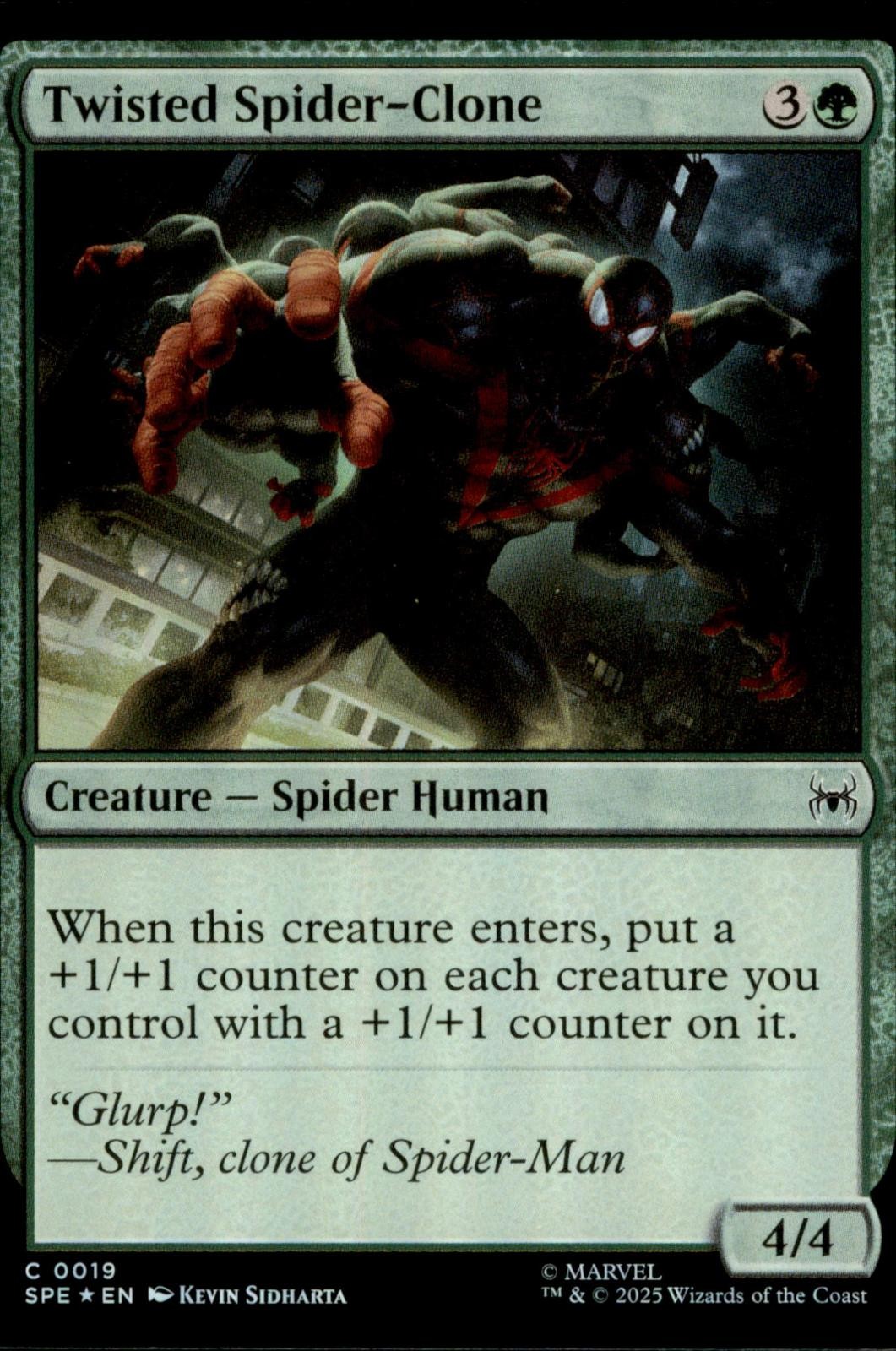 Twisted Spider-Clone 19 | Marvel\'s Spider-Man: Eternal-Legal | MTG | NM * FOIL *