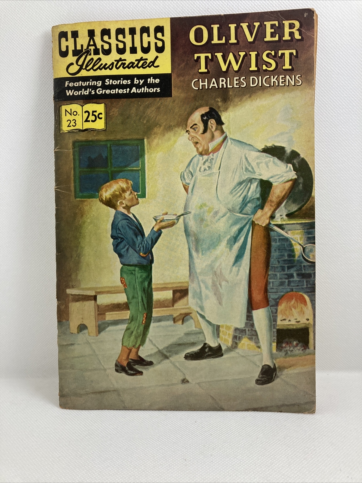 OLIVER TWIST by Charles Dickens , Classics Illustrated Comics, No.23–1969
