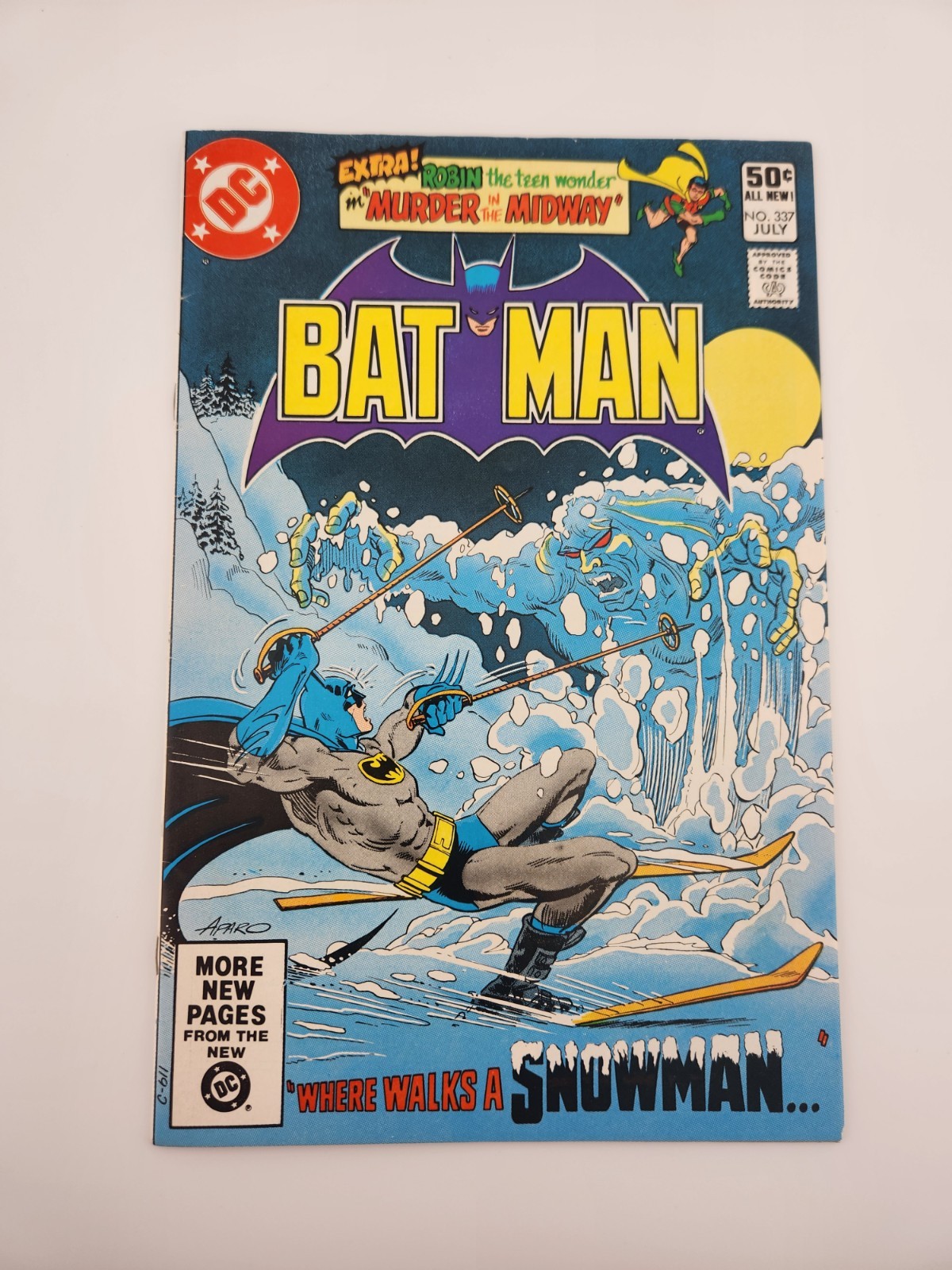 Batman #337 (DC Comics July 1981) FN