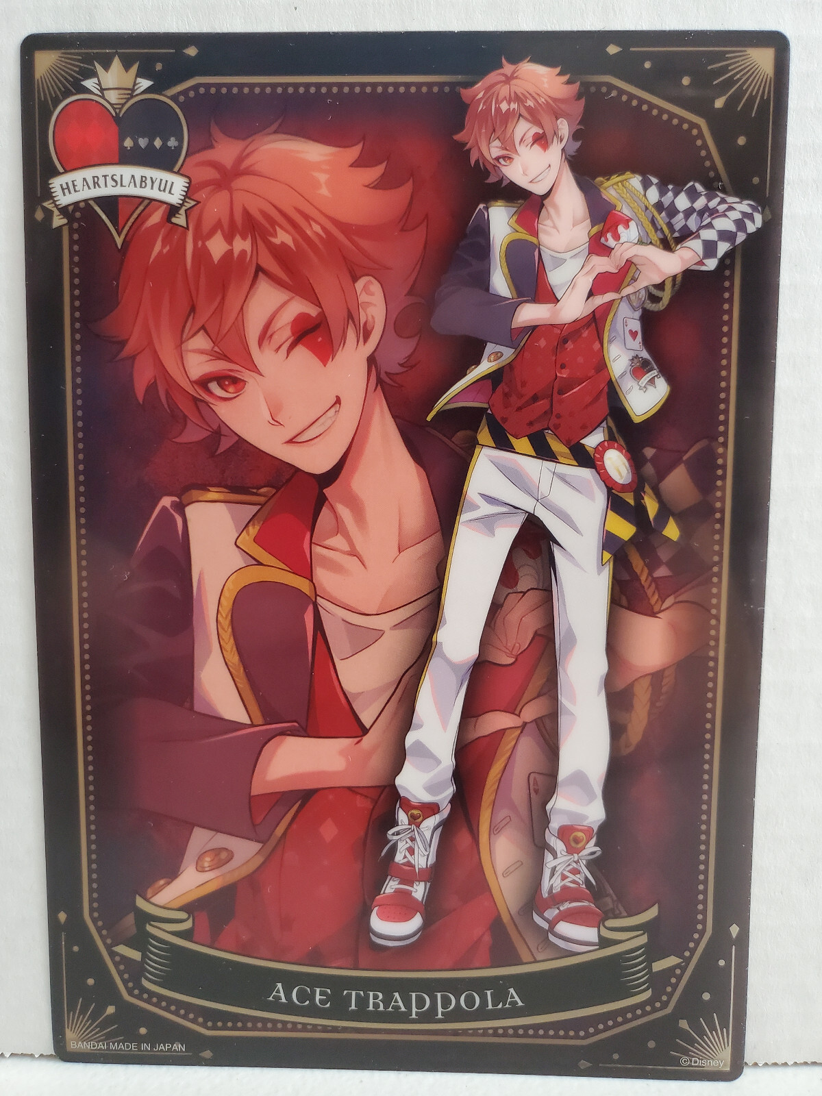 Twisted-Wonderland Clear Visual Poster - Ace Trappola
