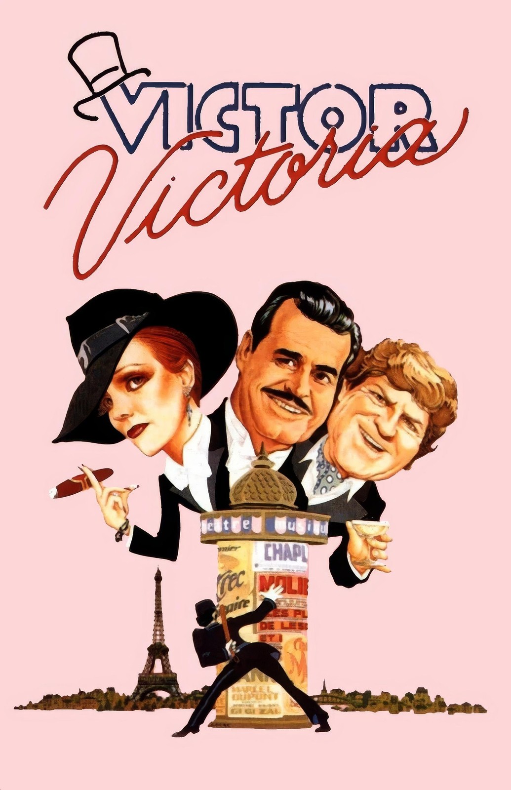 Victor Victoria (1982) Movie Poster Print Wall Art Home Decor Vintage Film