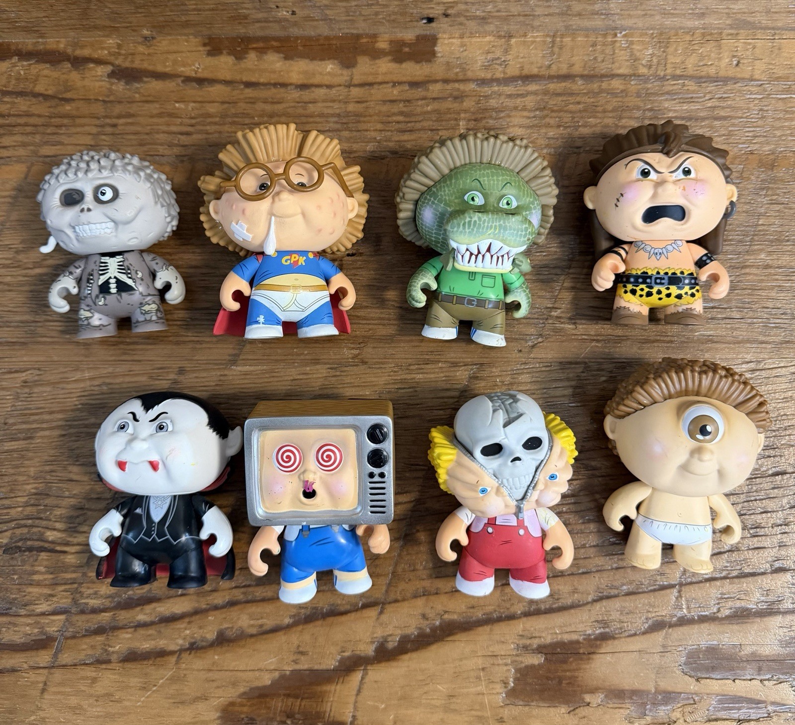Lot Of 8 Mini Garbage Pail Kids Funko Garbage Pail Kids GPK Vinyl Figures Lot Of 8 Mini Garbage Pail Kids Funko Garbage Pail Kids GPK Vinyl Figures