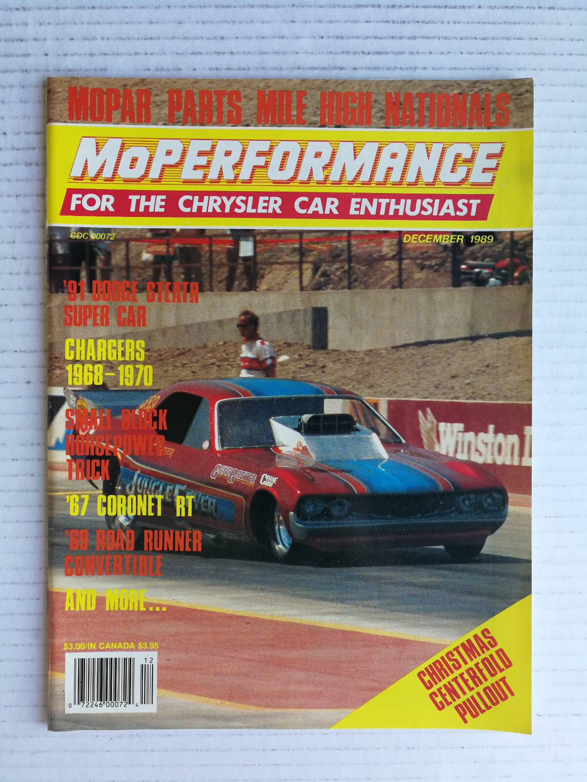 MoPerformance December 1989 1968-1970 Charger 1969 Road Runner 1971 Cuda  823