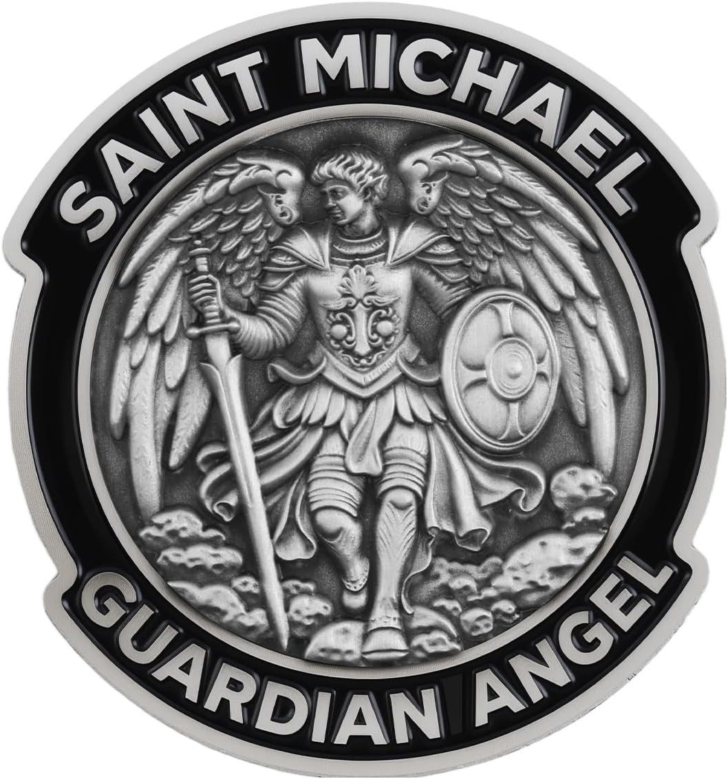 St Michael The Archangel Car Emblems and Badges,Stylish Car Badges