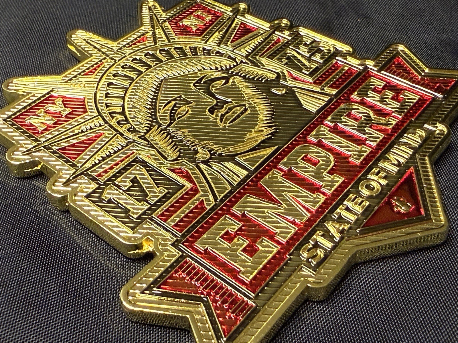 Empire 250 Anniversary Challenge Coin BIG LARGE XXL Gold