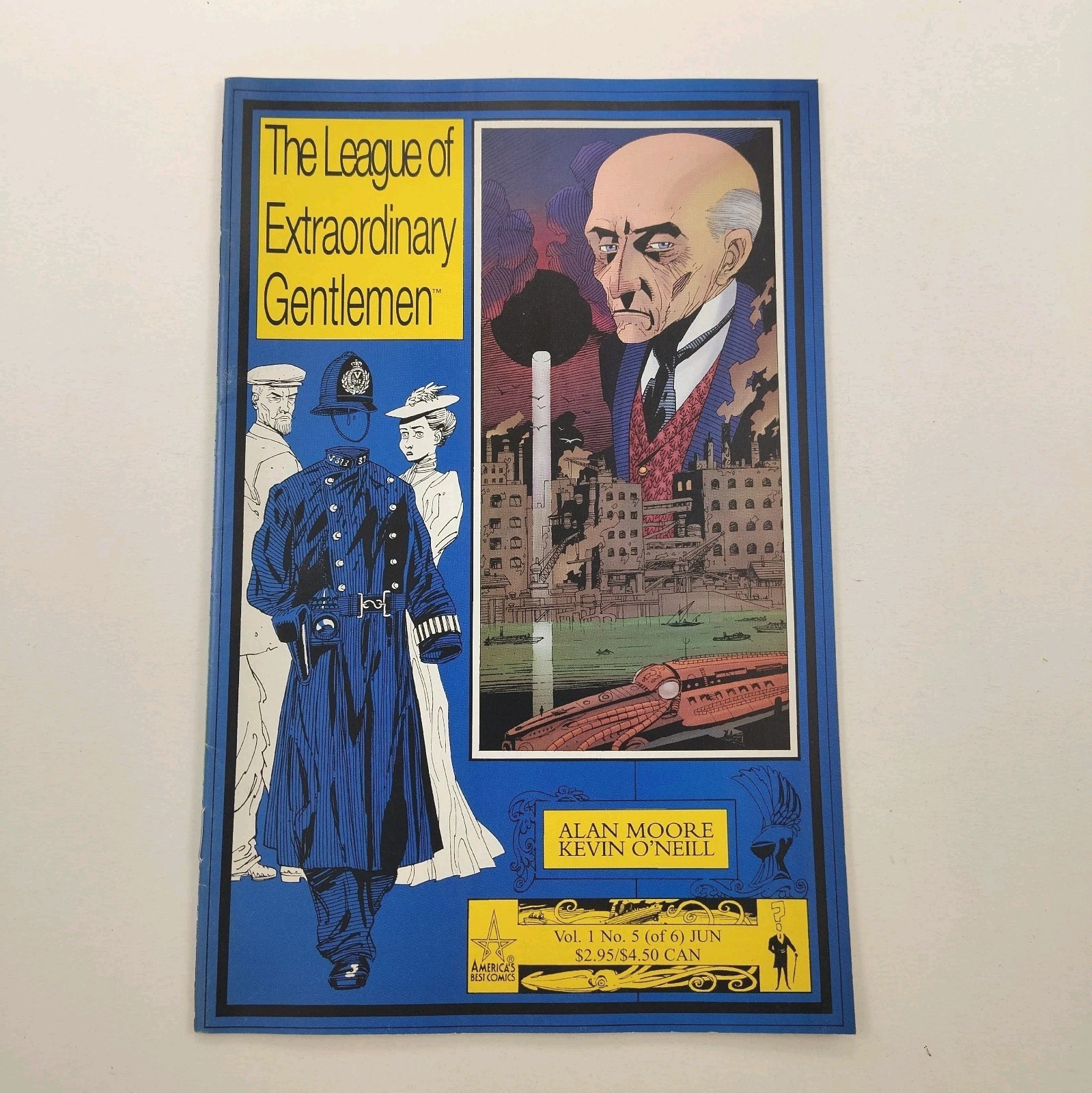 League of Extraordinary Gentlemen #5 F/VF RECALLED Alan Moore America's Best