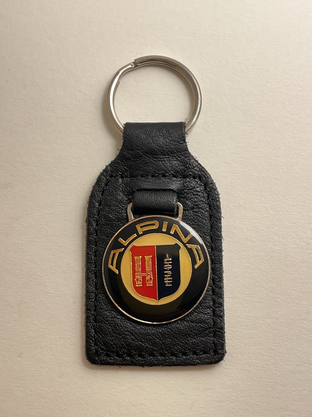 Original Vintage BMW Alpina Keyring - Early 1980s Version - Rare and Collectible