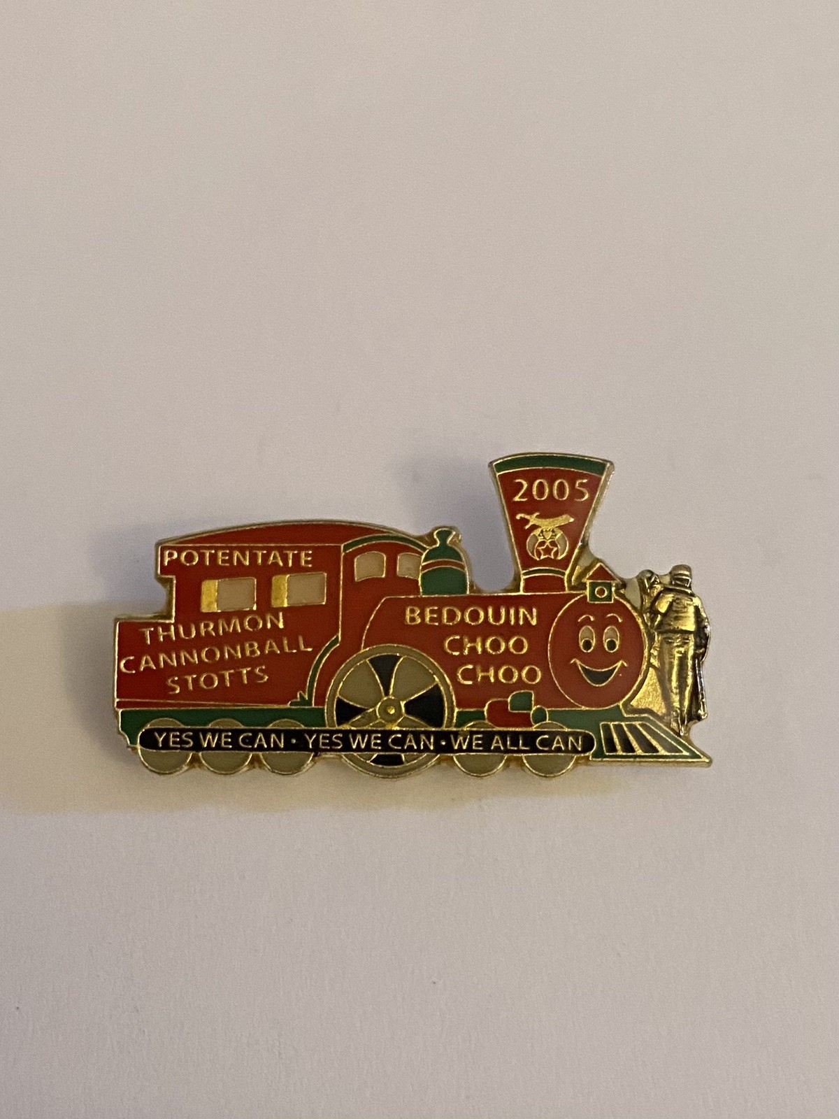Shriners Bedouin Choo Choo 2005 Lapel Pin P160