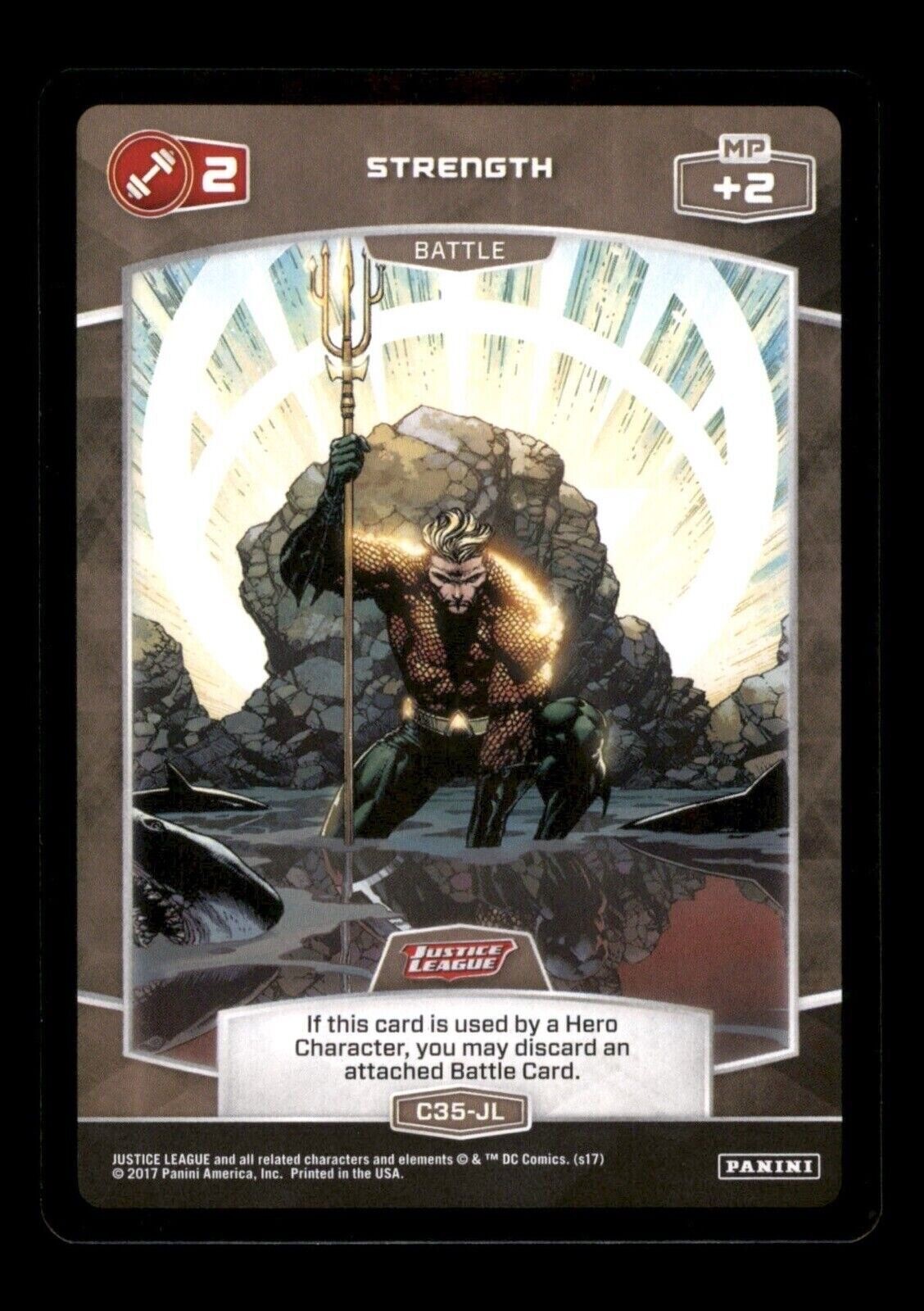 Strength C35-JL 2017 Justice League DC Comics Trading Card TCG CCG