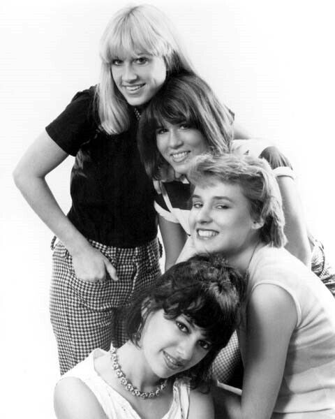 The Bangles 1981 early portrait Susannah Debbi Vicki & Annette poster 16x20