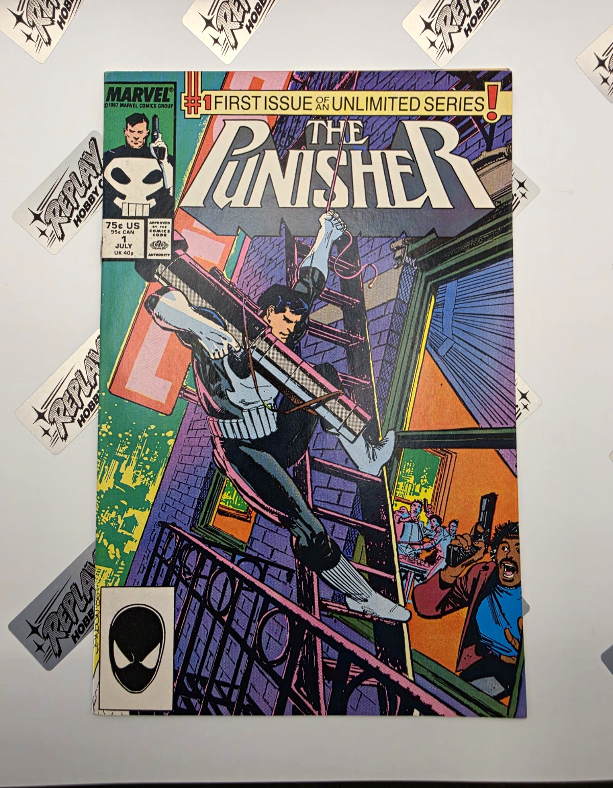 Marvel The Punisher #1 1987 First Issue Copper Age Steven Grant Mike Zeck